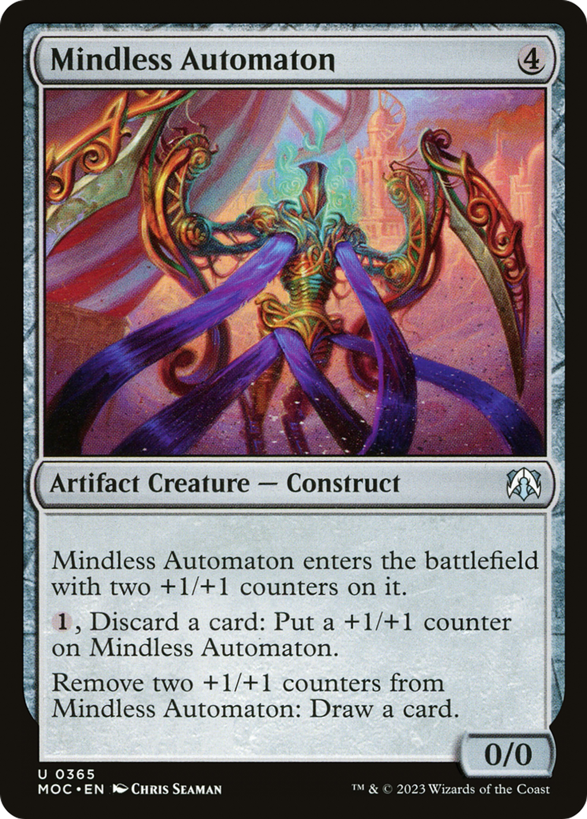 Automate abruti — March of the Machine Commander — Magic: The Gathering
