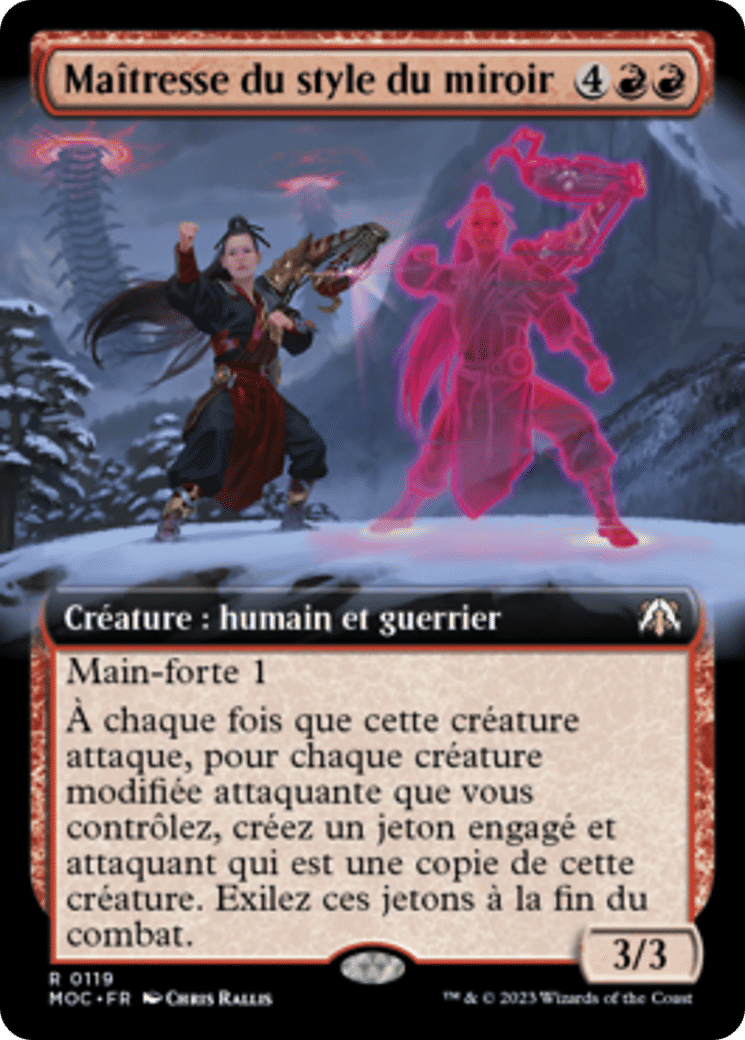 Maîtresse du style du miroir — March of the Machine Commander — Magic: The Gathering
