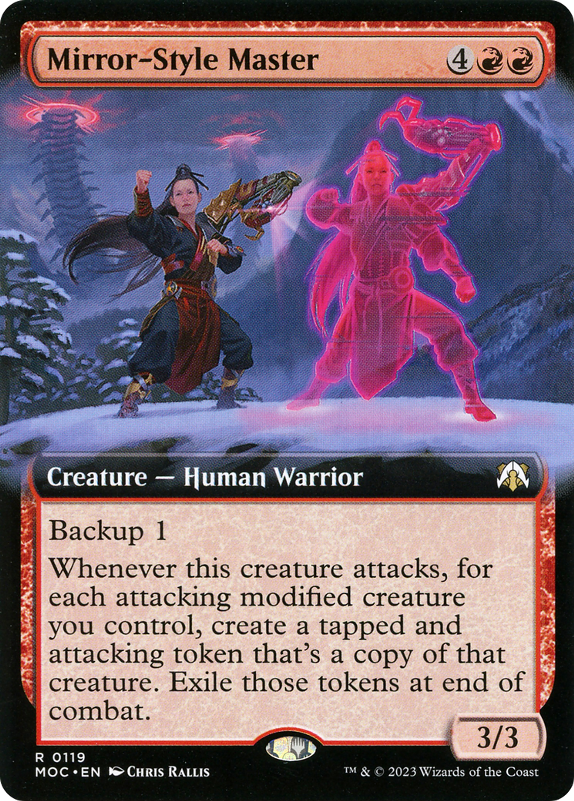 Mirror-Style Master — March of the Machine Commander — Magic: The Gathering