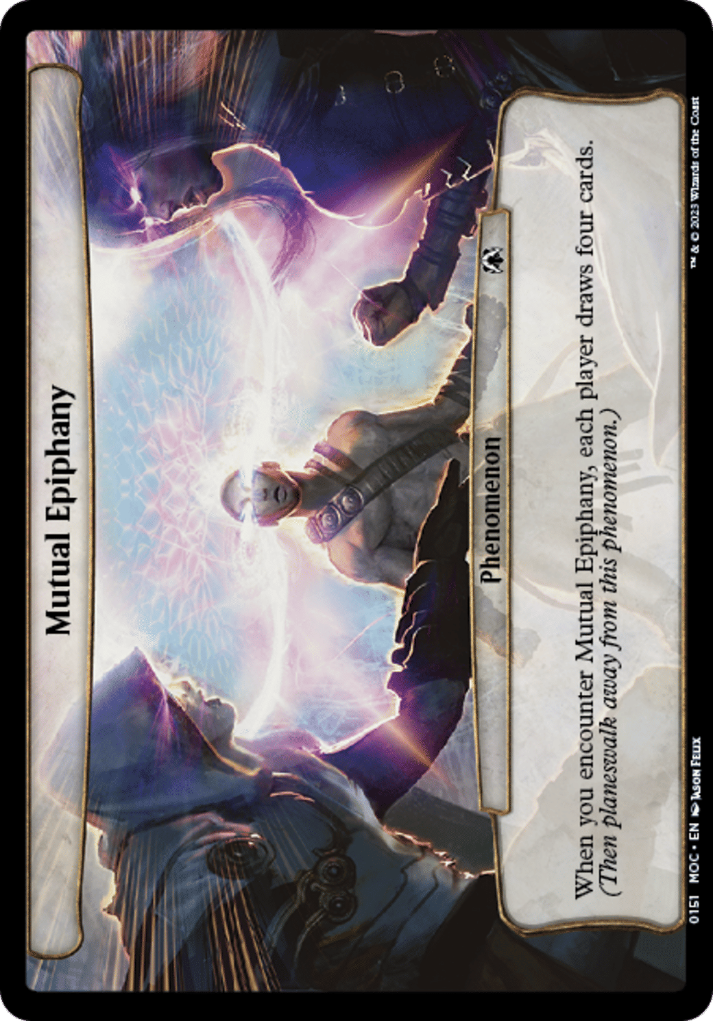 Mutual Epiphany — March of the Machine Commander — Magic: The Gathering