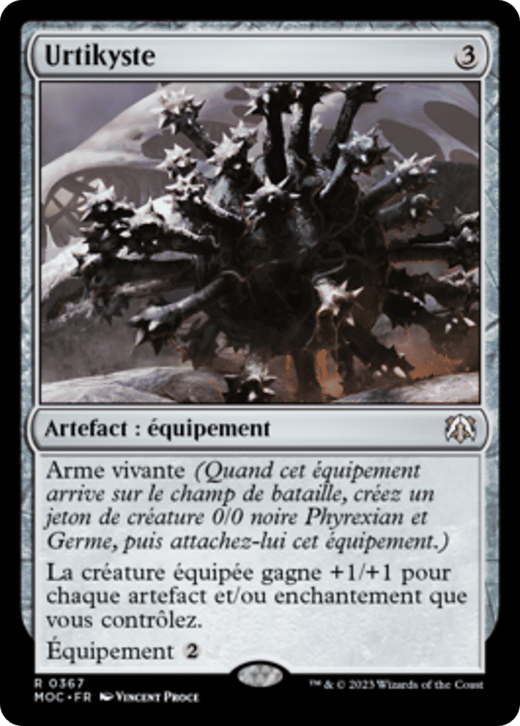 Urtikyste — March of the Machine Commander — Magic: The Gathering