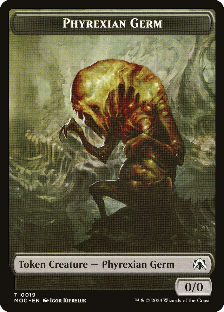 Phyrexian Germ — March of the Machine Commander — Magic: The Gathering