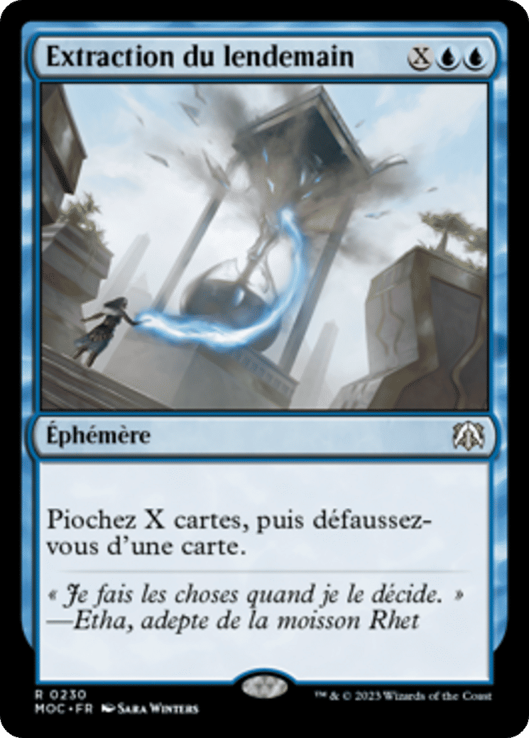 Extraction du lendemain — March of the Machine Commander — Magic: The Gathering