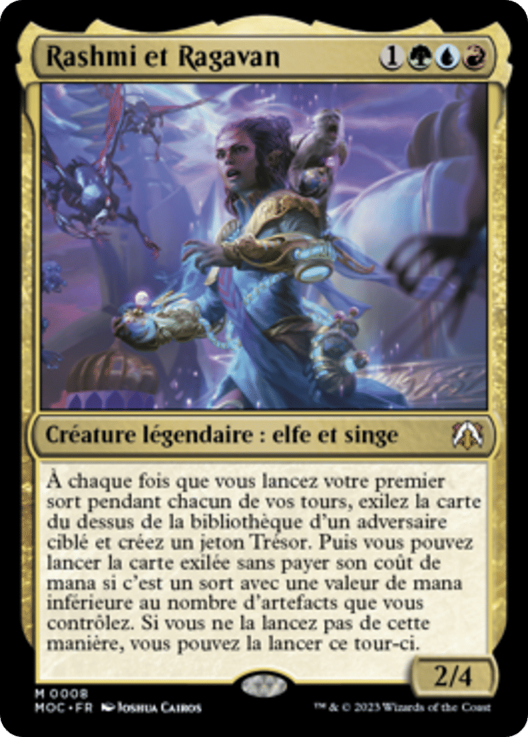 Rashmi et Ragavan — March of the Machine Commander — Magic: The Gathering