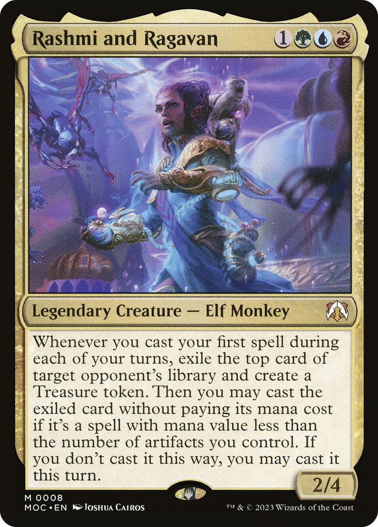 Rashmi and Ragavan — March of the Machine Commander — Magic: The Gathering