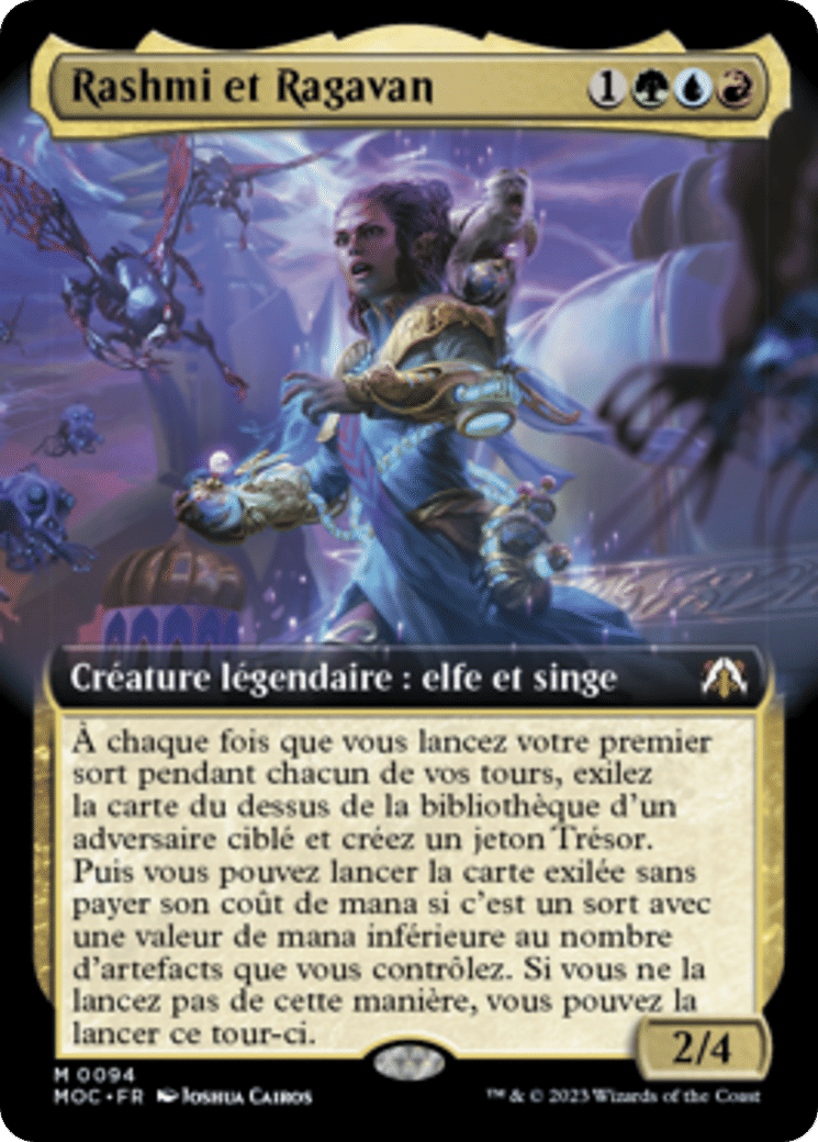 Rashmi et Ragavan — March of the Machine Commander — Magic: The Gathering