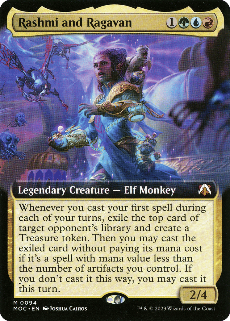 Rashmi and Ragavan — March of the Machine Commander — Magic: The Gathering