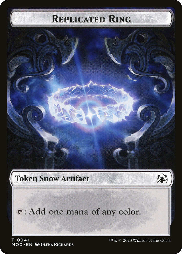 Replicated Ring — March of the Machine Commander — Magic: The Gathering