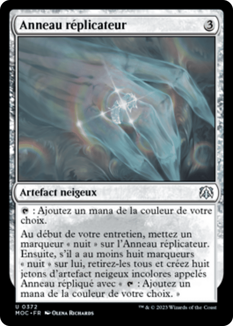 Anneau réplicateur from March of the Machine Commander - Magic: The Gathering