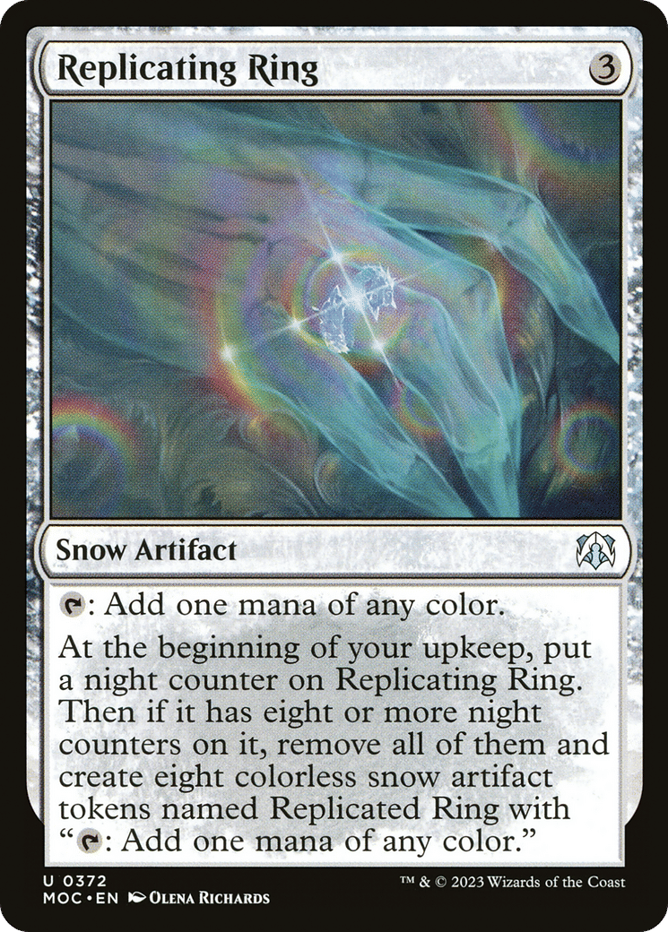 Replicating Ring — March of the Machine Commander — Magic: The Gathering
