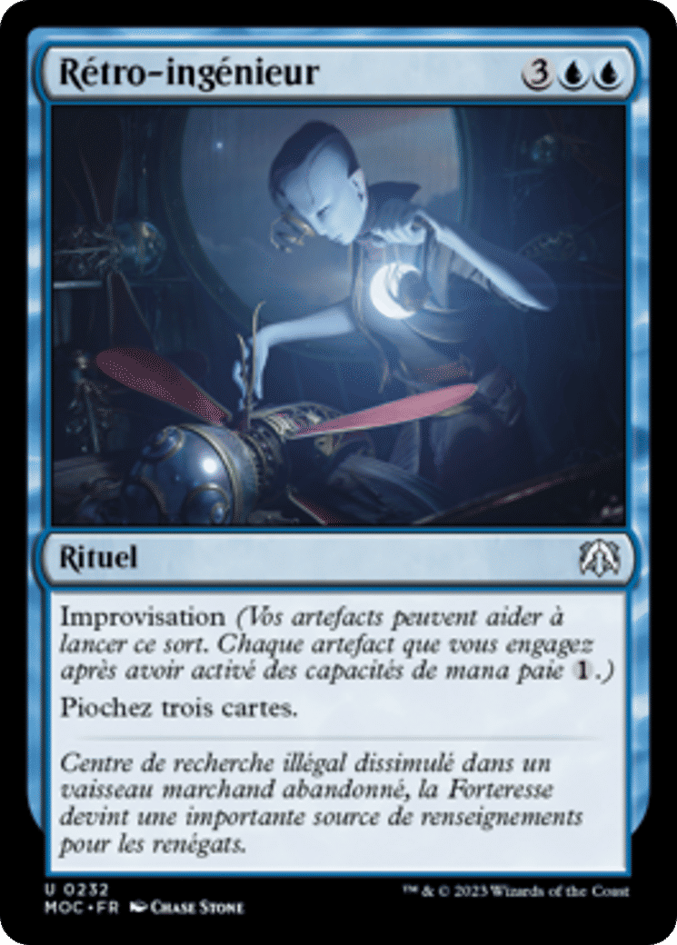 Rétro-ingénieur — March of the Machine Commander — Magic: The Gathering