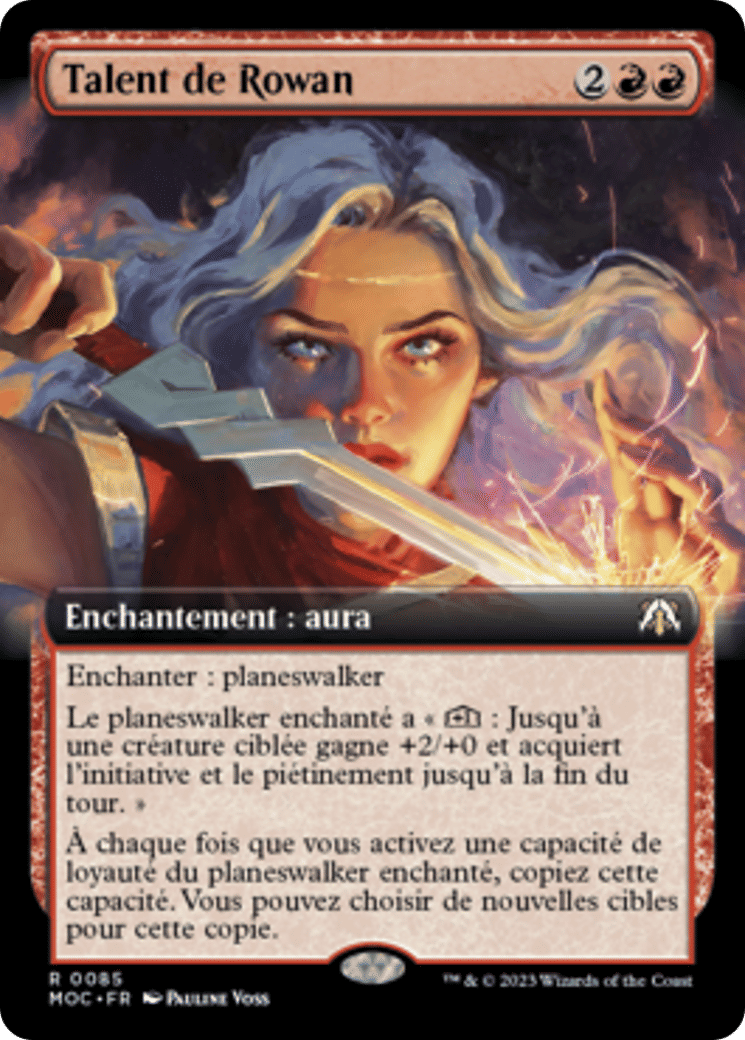 Talent de Rowan — March of the Machine Commander — Magic: The Gathering