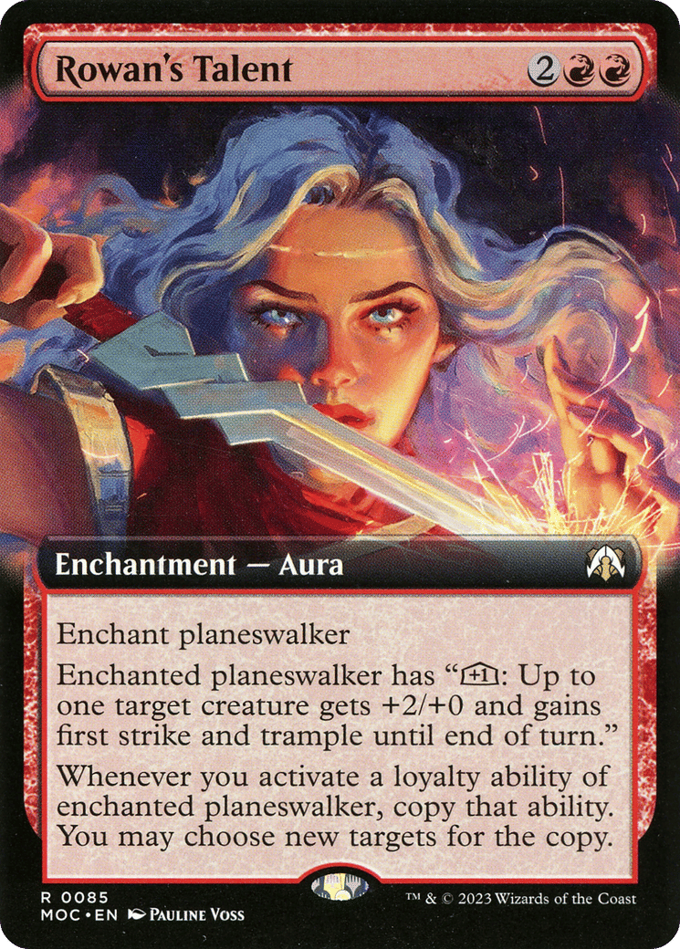Rowan's Talent — March of the Machine Commander — Magic: The Gathering