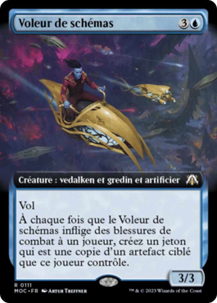 Voleur de schémas — March of the Machine Commander — Magic: The Gathering