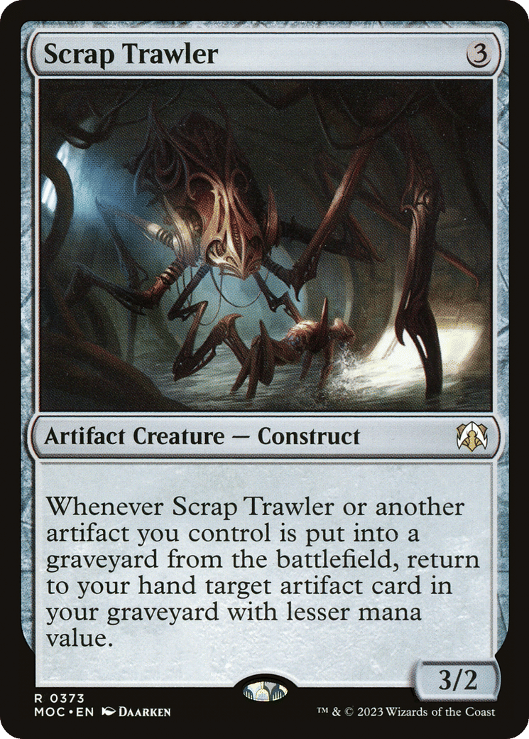 Scrap Trawler — March of the Machine Commander — Magic: The Gathering