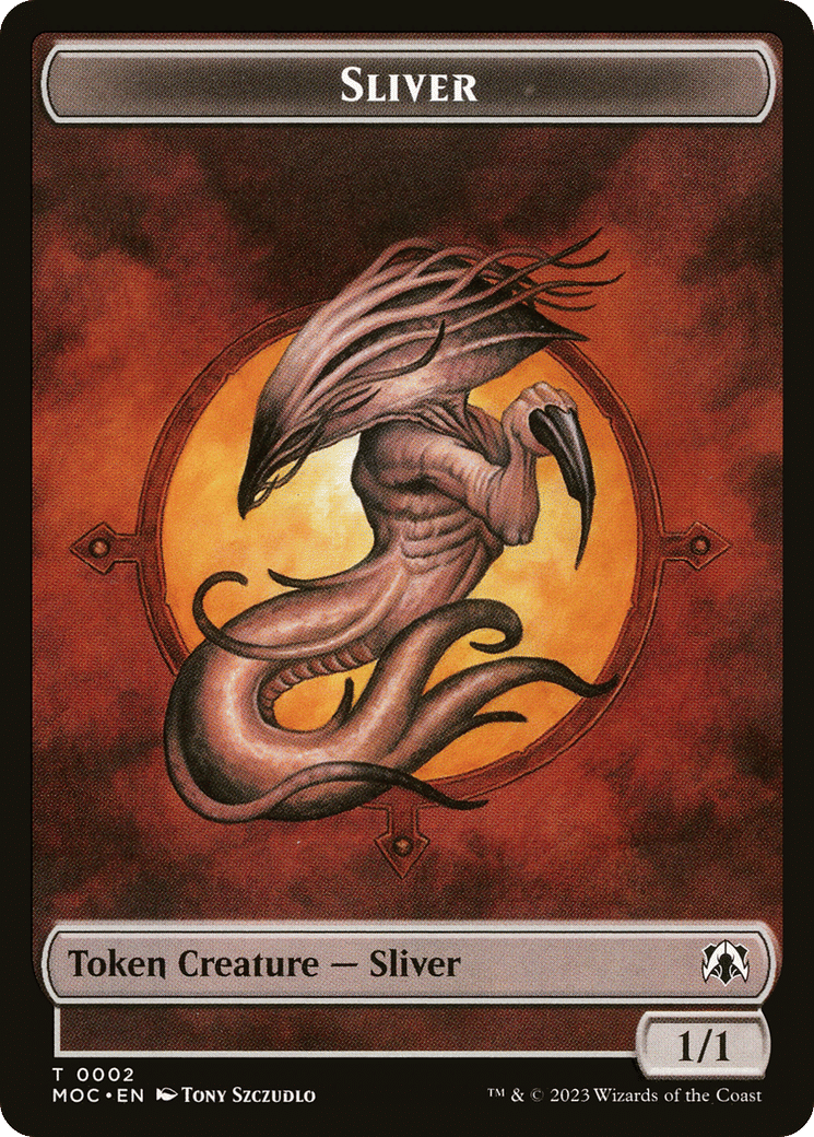 Sliver — March of the Machine Commander — Magic: The Gathering