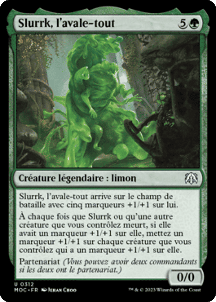 Slurrk, l'avale-tout — March of the Machine Commander — Magic: The Gathering