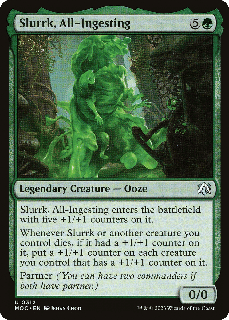 Slurrk, All-Ingesting — March of the Machine Commander — Magic: The Gathering