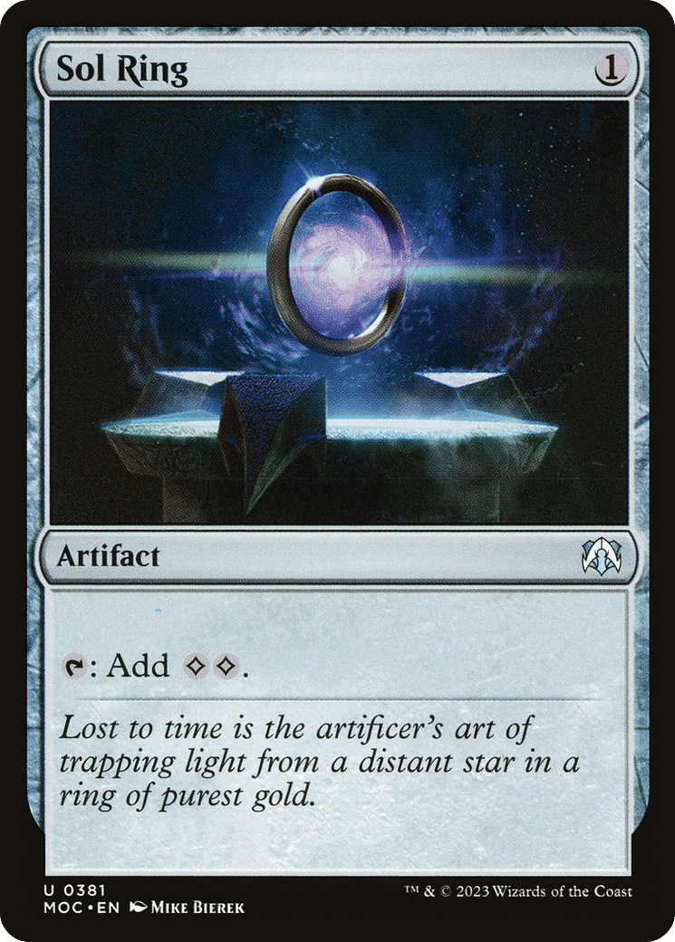 Sol Ring — March of the Machine Commander — Magic: The Gathering