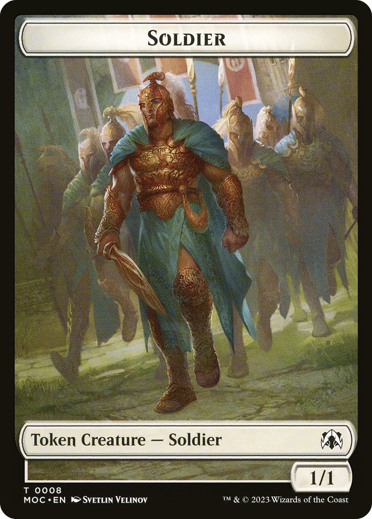 Soldier — March of the Machine Commander — Magic: The Gathering