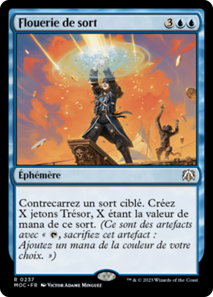 Flouerie de sort — March of the Machine Commander — Magic: The Gathering
