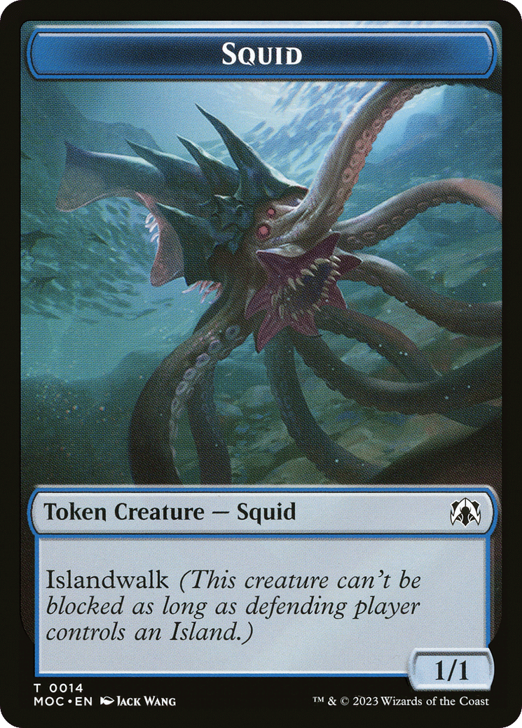 Squid — March of the Machine Commander — Magic: The Gathering