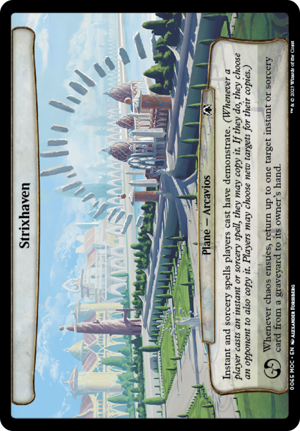 Strixhaven — March of the Machine Commander — Magic: The Gathering