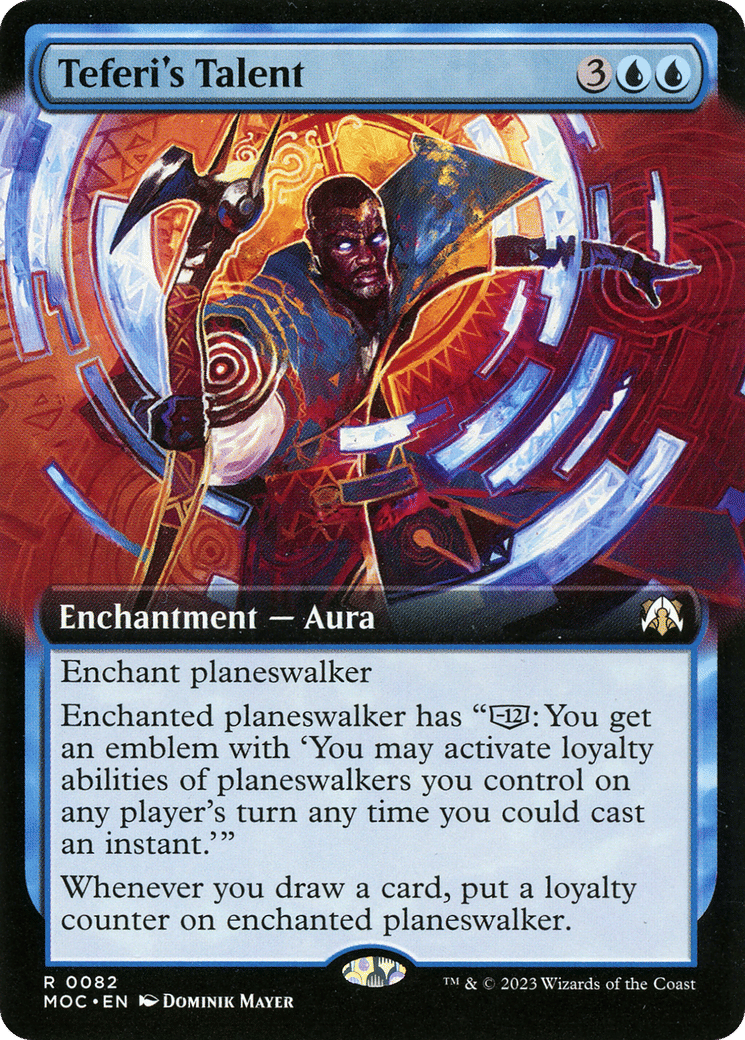 Teferi's Talent — March of the Machine Commander — Magic: The Gathering