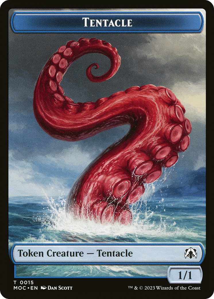 Tentacle — March of the Machine Commander — Magic: The Gathering