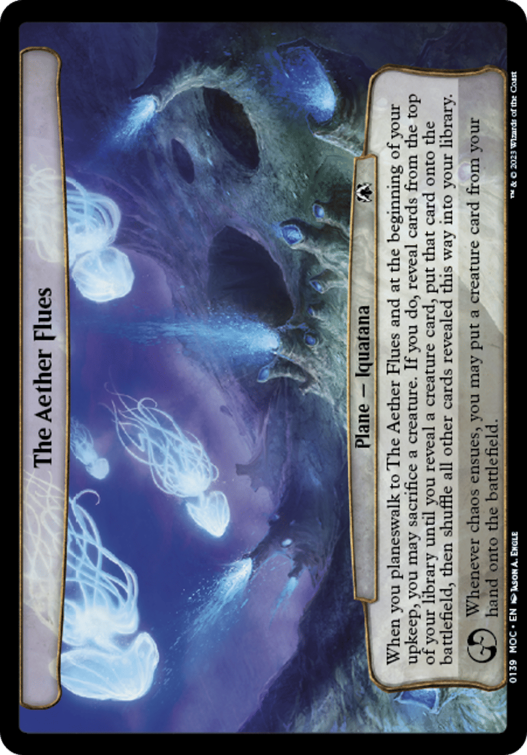 The Aether Flues — March of the Machine Commander — Magic: The Gathering