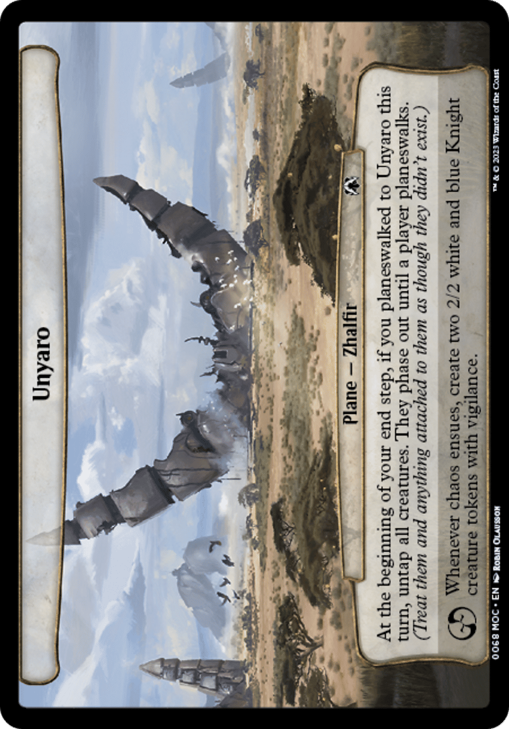 Unyaro — March of the Machine Commander — Magic: The Gathering