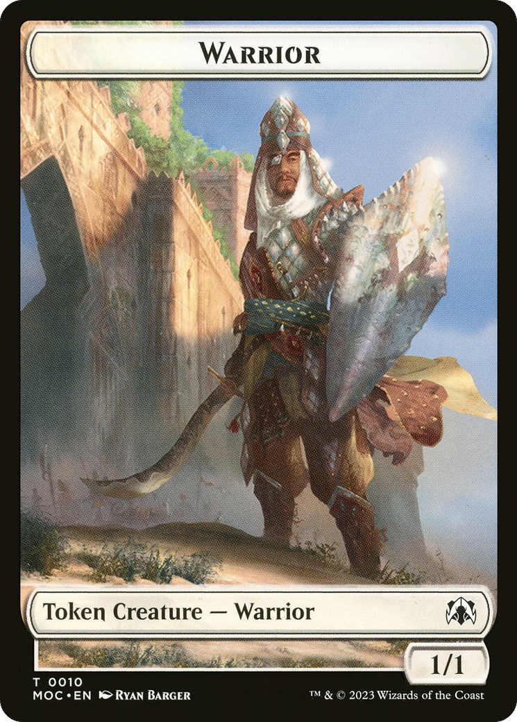 Warrior — March of the Machine Commander — Magic: The Gathering