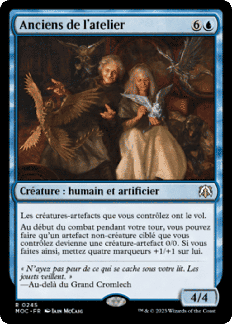 Anciens de l'atelier — March of the Machine Commander — Magic: The Gathering