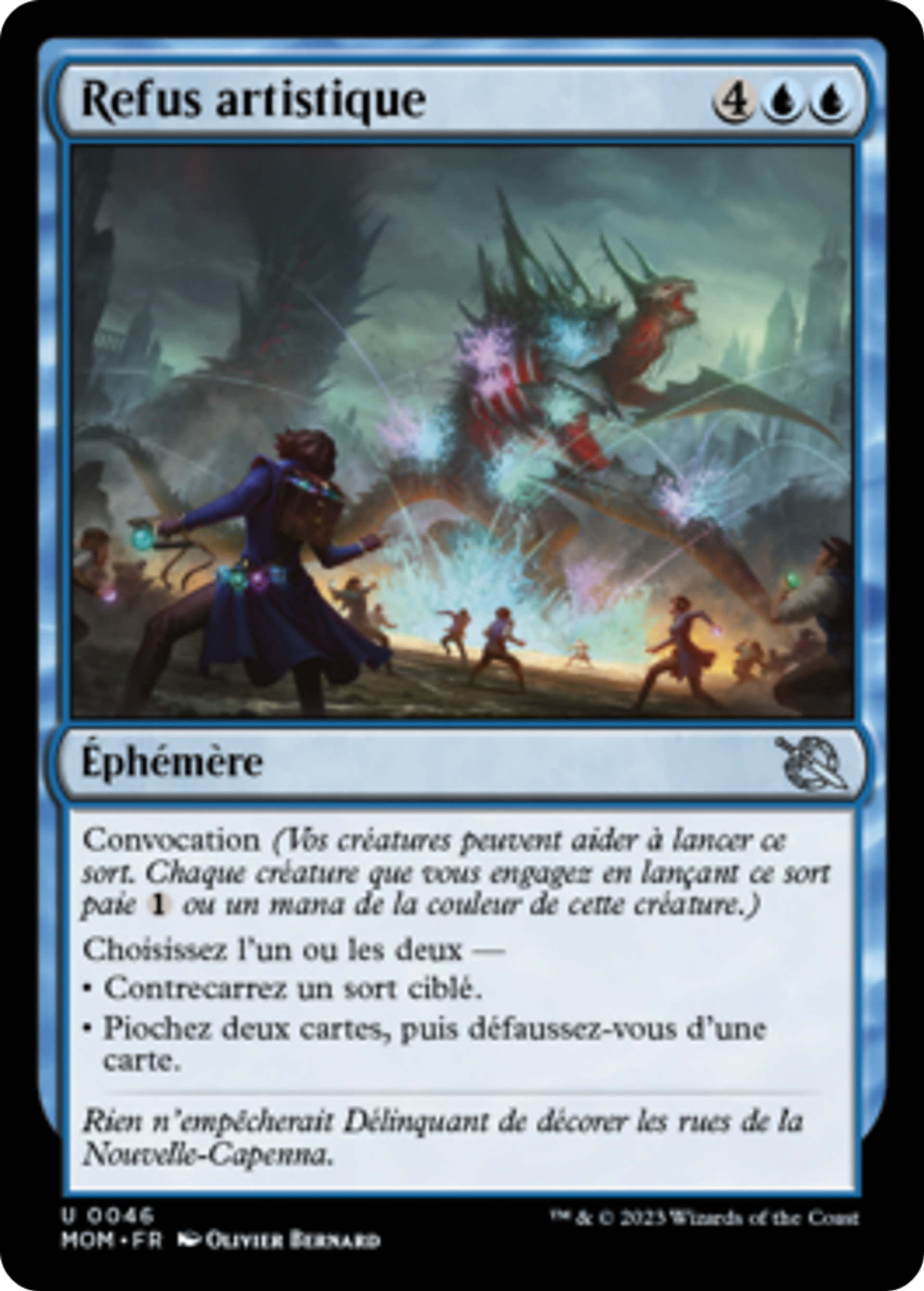 Refus artistique — March of the Machine — Magic: The Gathering