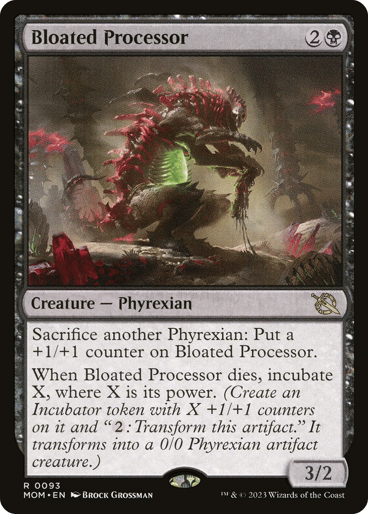Bloated Processor — March of the Machine — Magic: The Gathering
