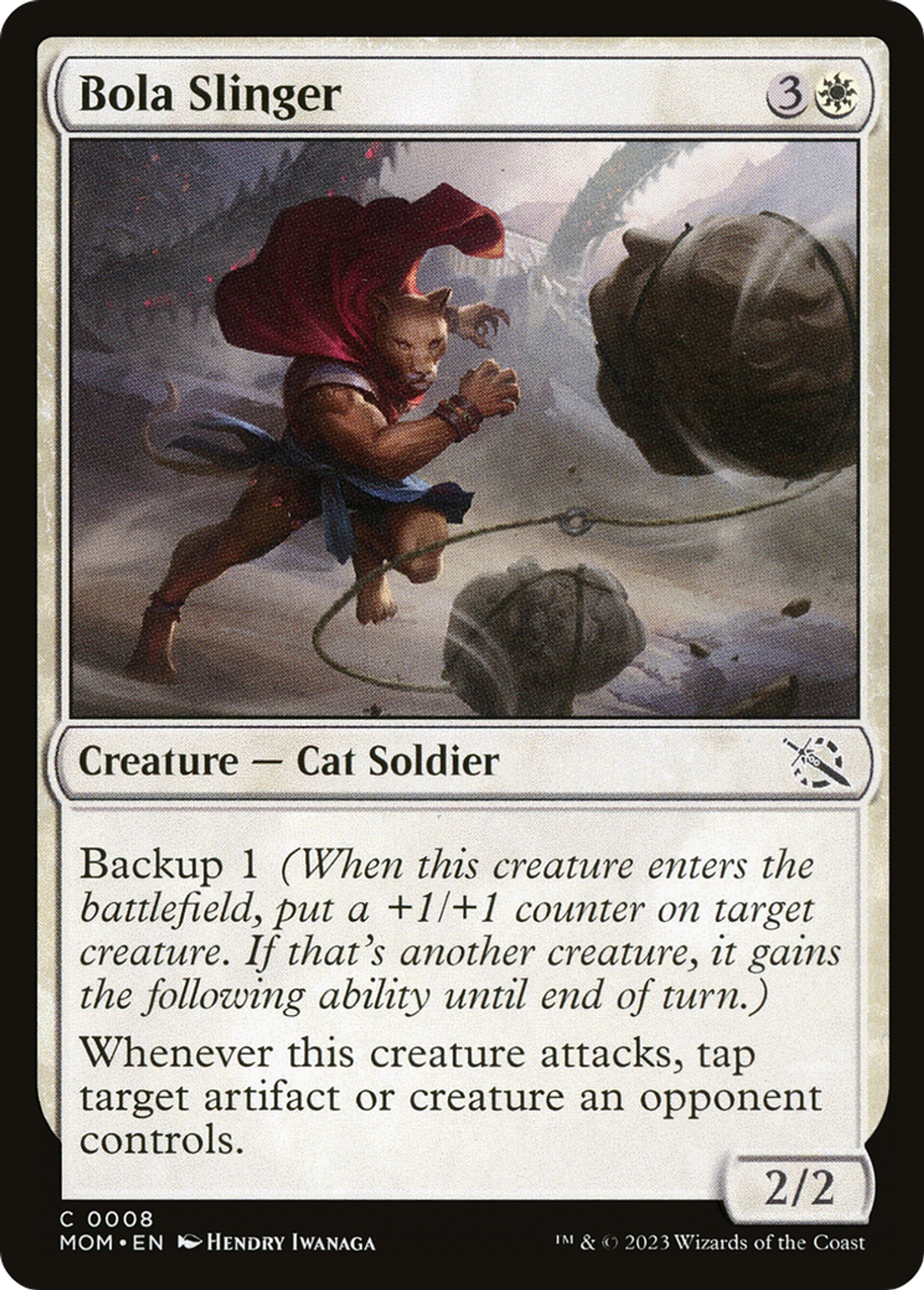 Frondeur de bolas — March of the Machine — Magic: The Gathering