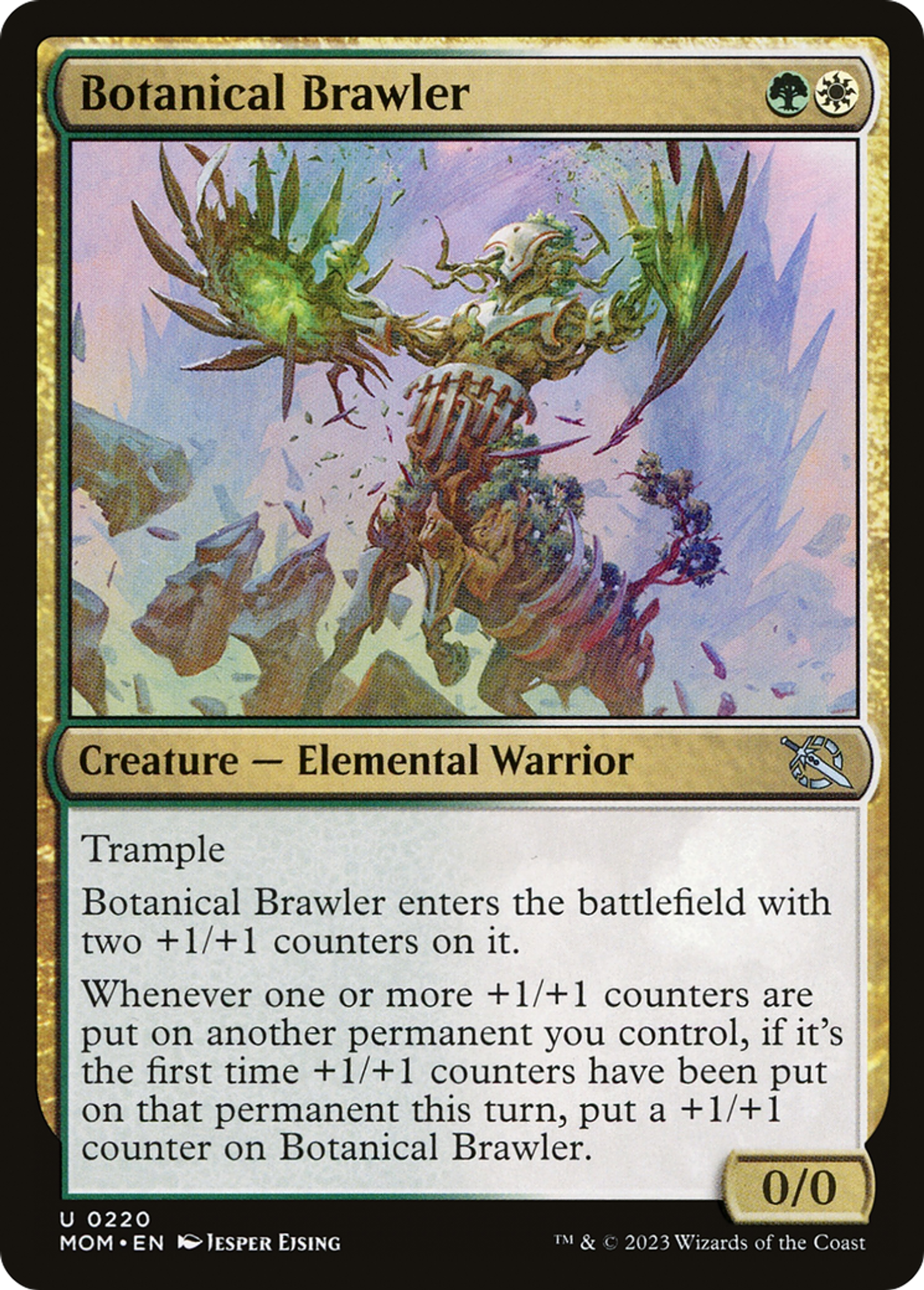 Bagarreur botanique — March of the Machine — Magic: The Gathering
