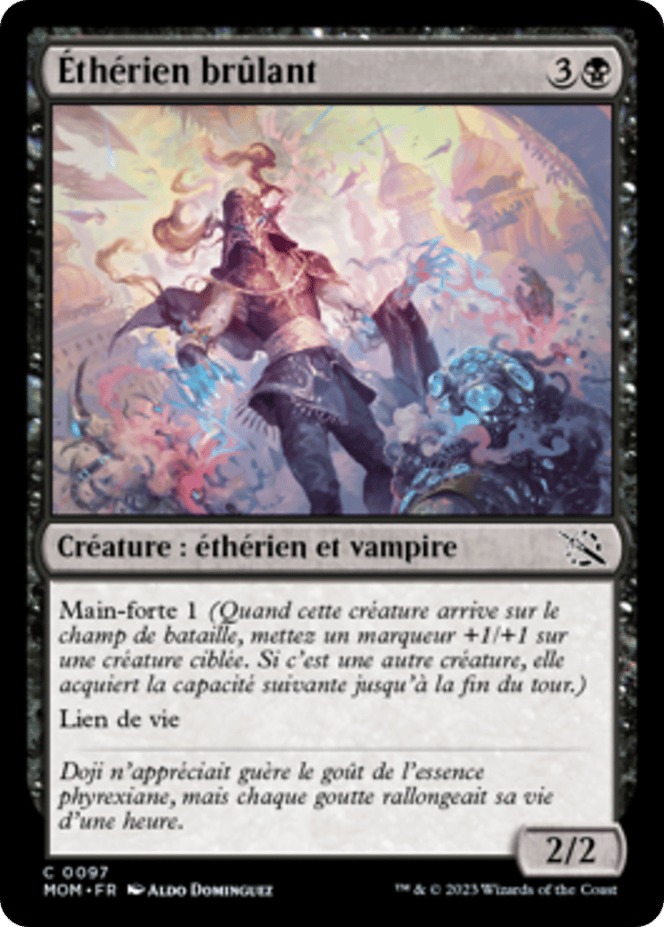 Éthérien brûlant — March of the Machine — Magic: The Gathering