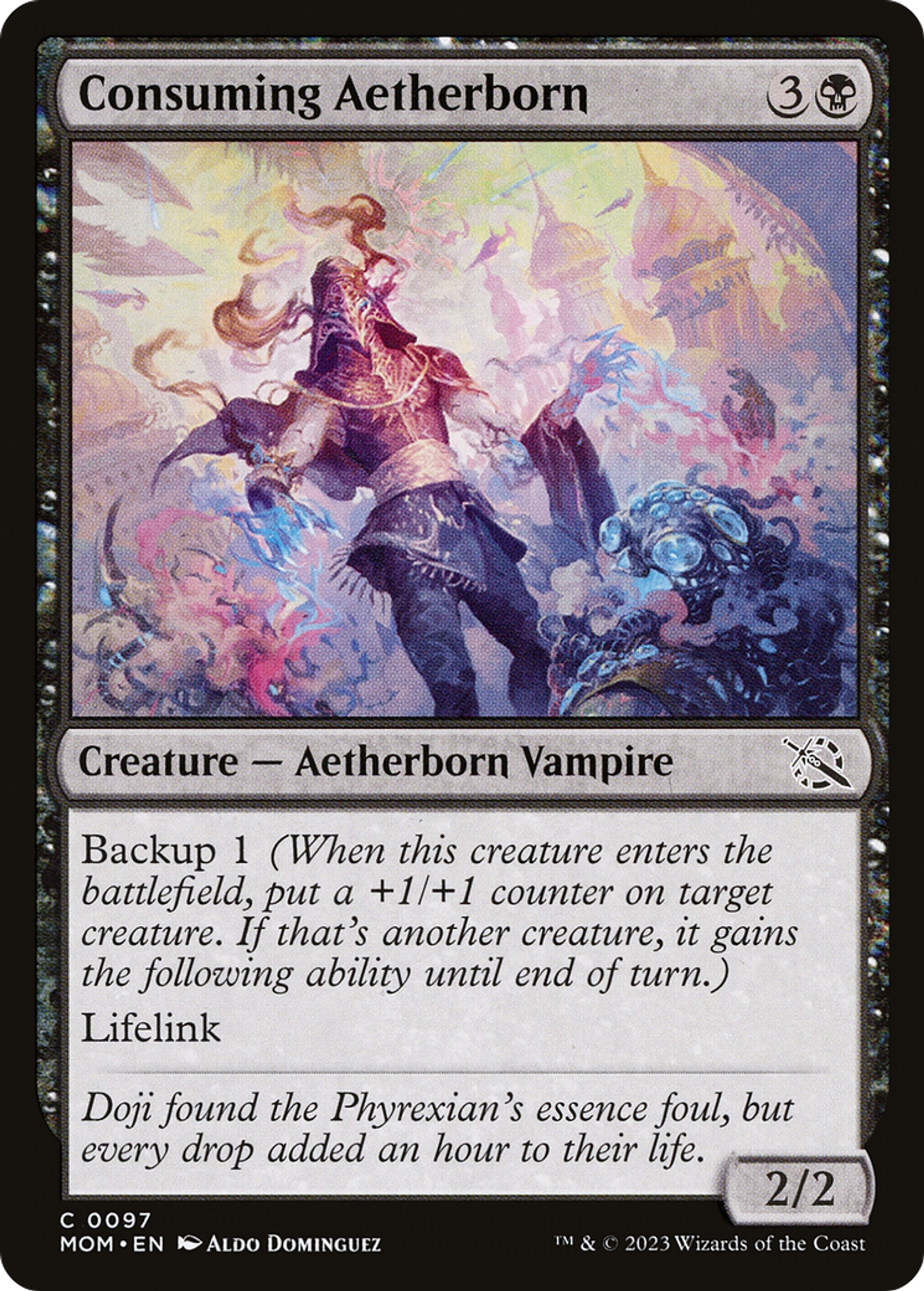 Éthérien brûlant — March of the Machine — Magic: The Gathering