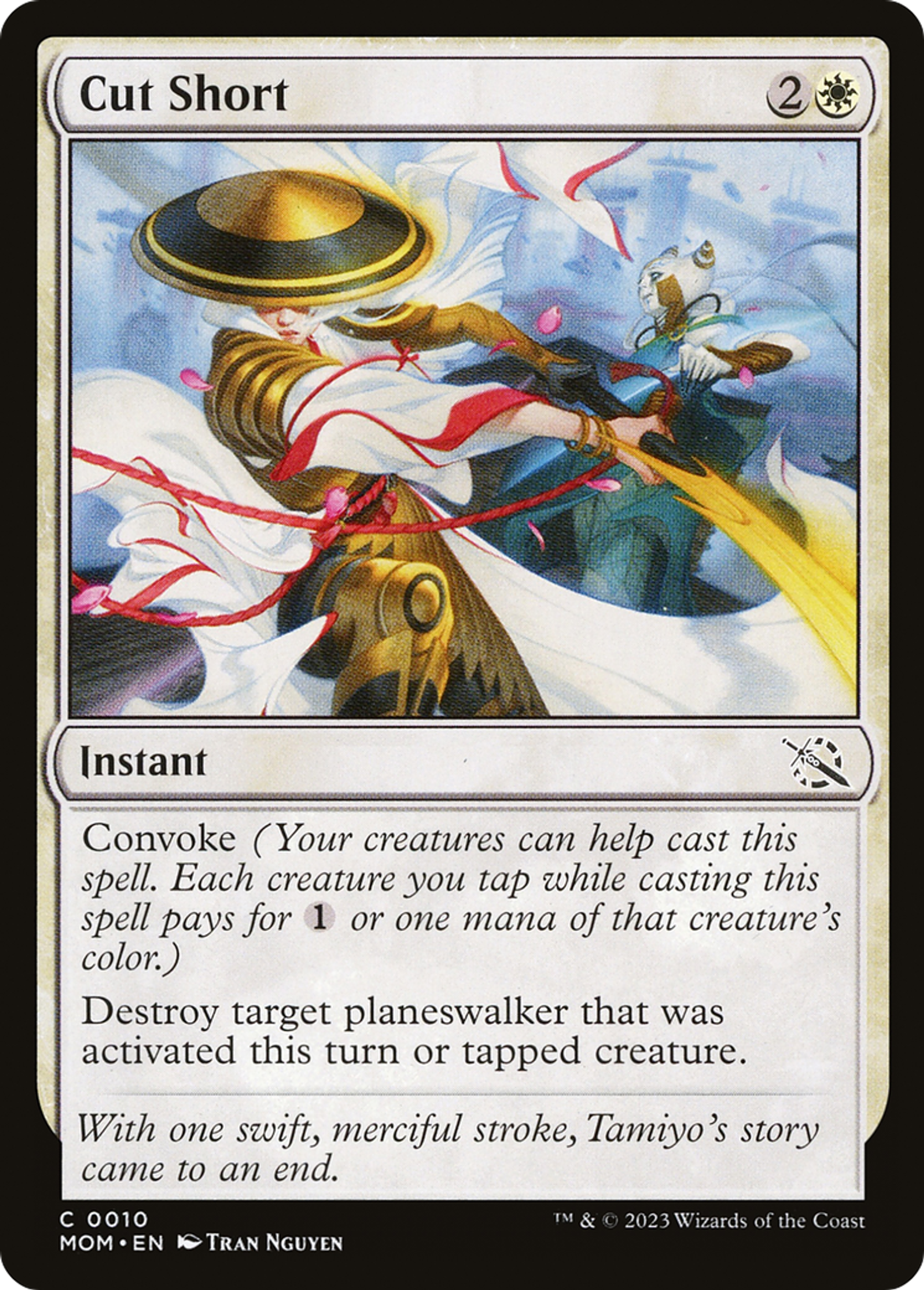 Cut Short — March of the Machine — Magic: The Gathering