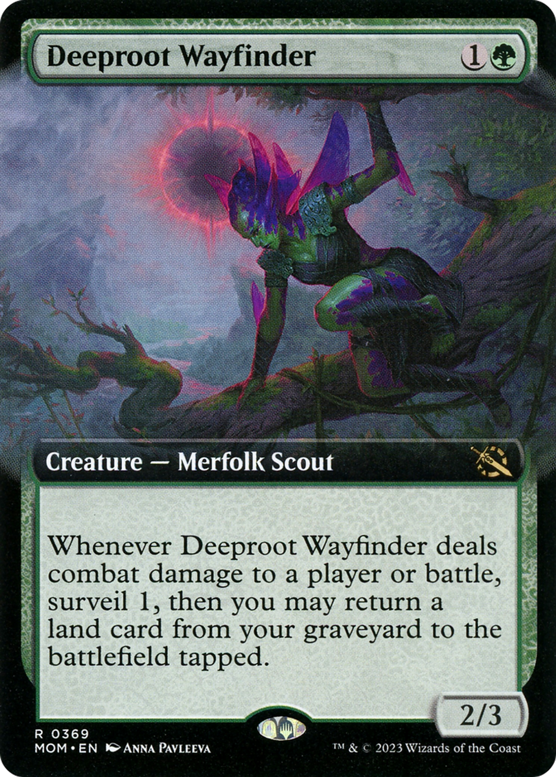 Guidevoie de Plongeracine — March of the Machine — Magic: The Gathering