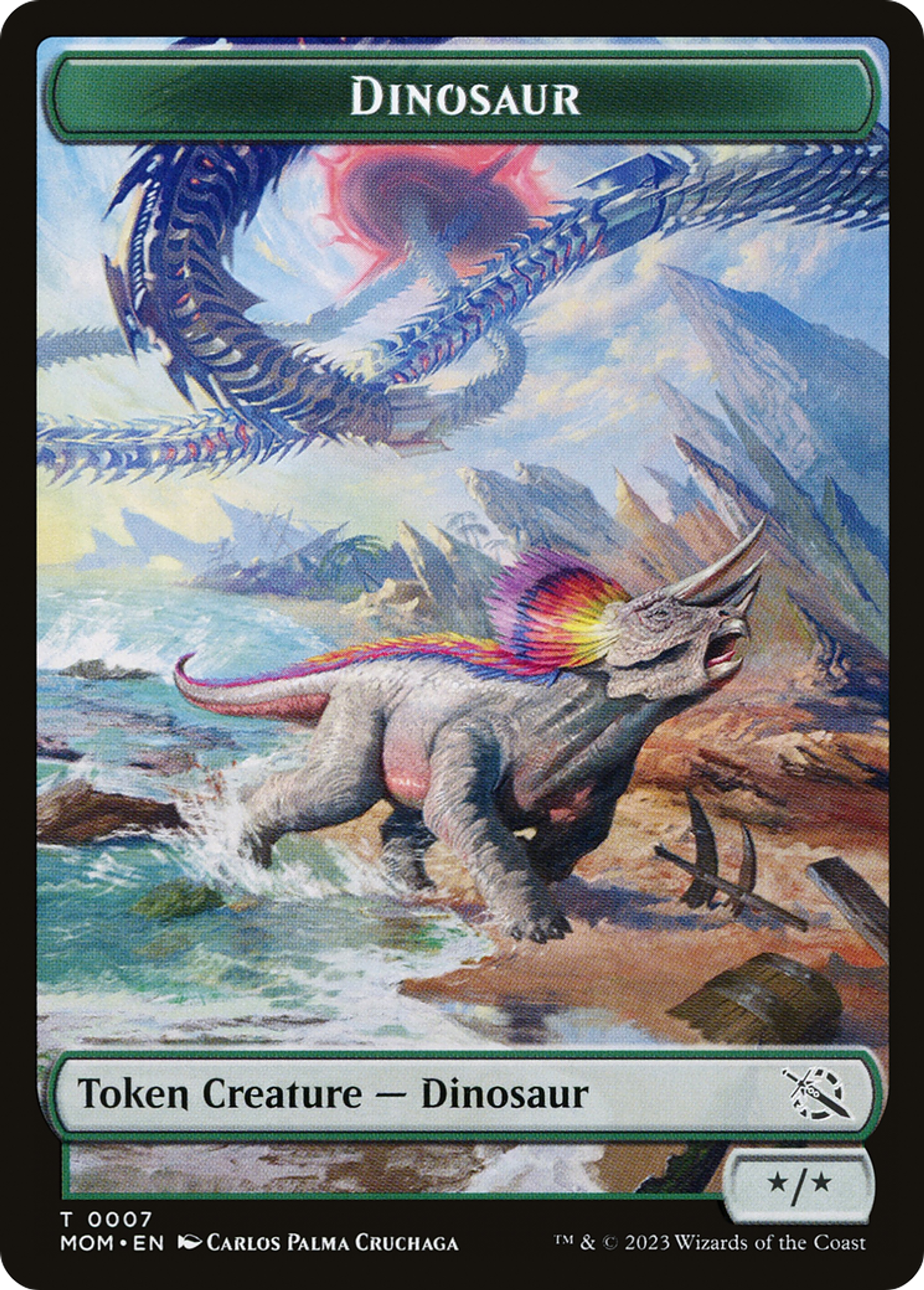 Dinosaur — March of the Machine — Magic: The Gathering