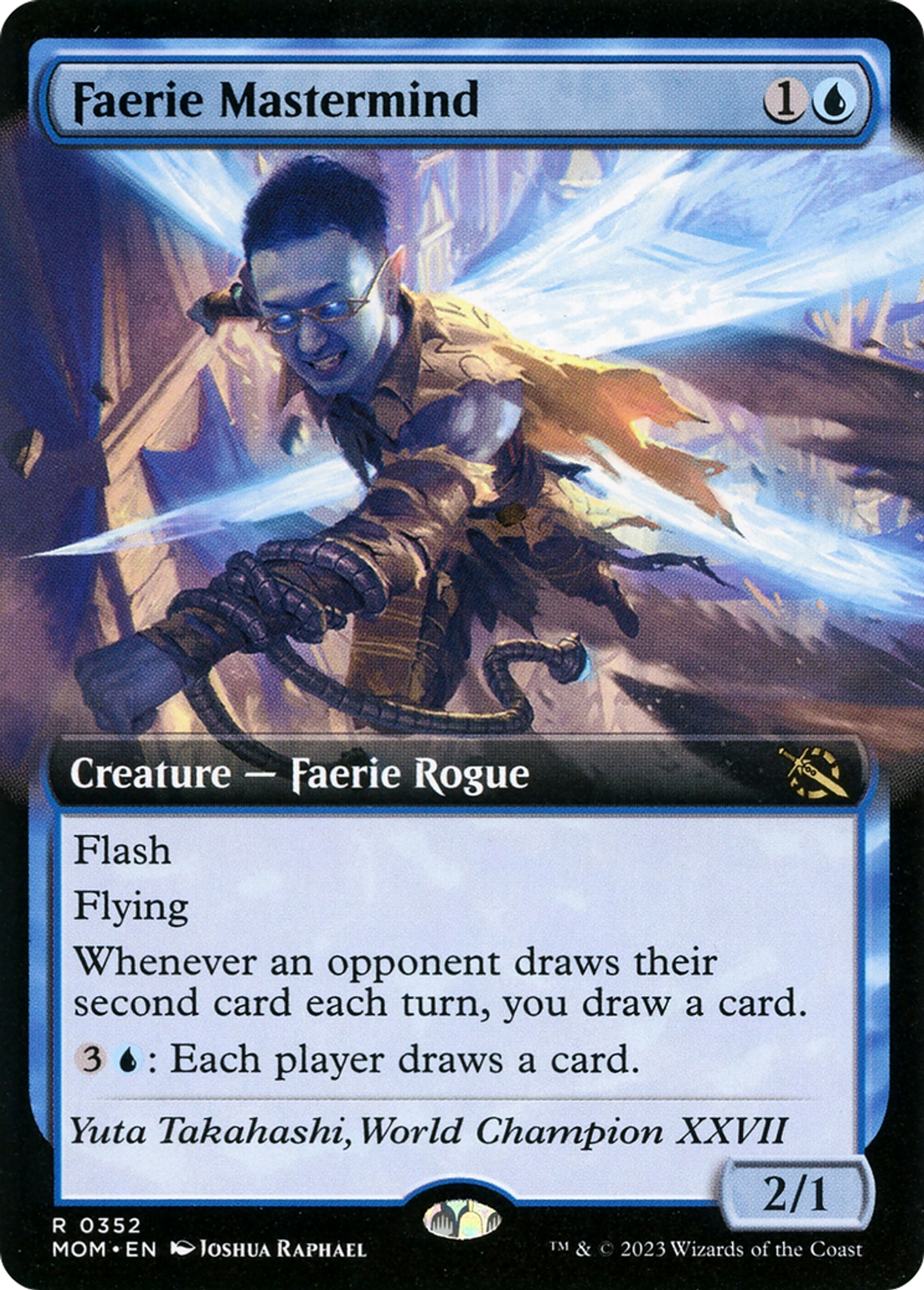 Érudit faerie — March of the Machine — Magic: The Gathering