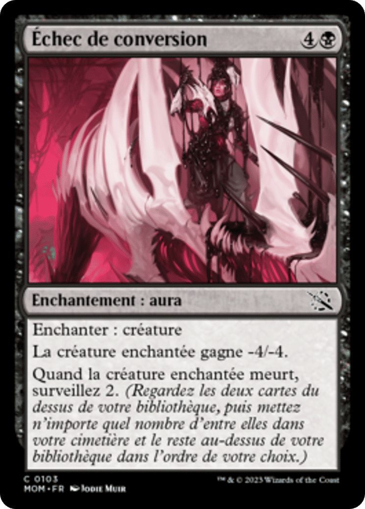 Échec de conversion — March of the Machine — Magic: The Gathering