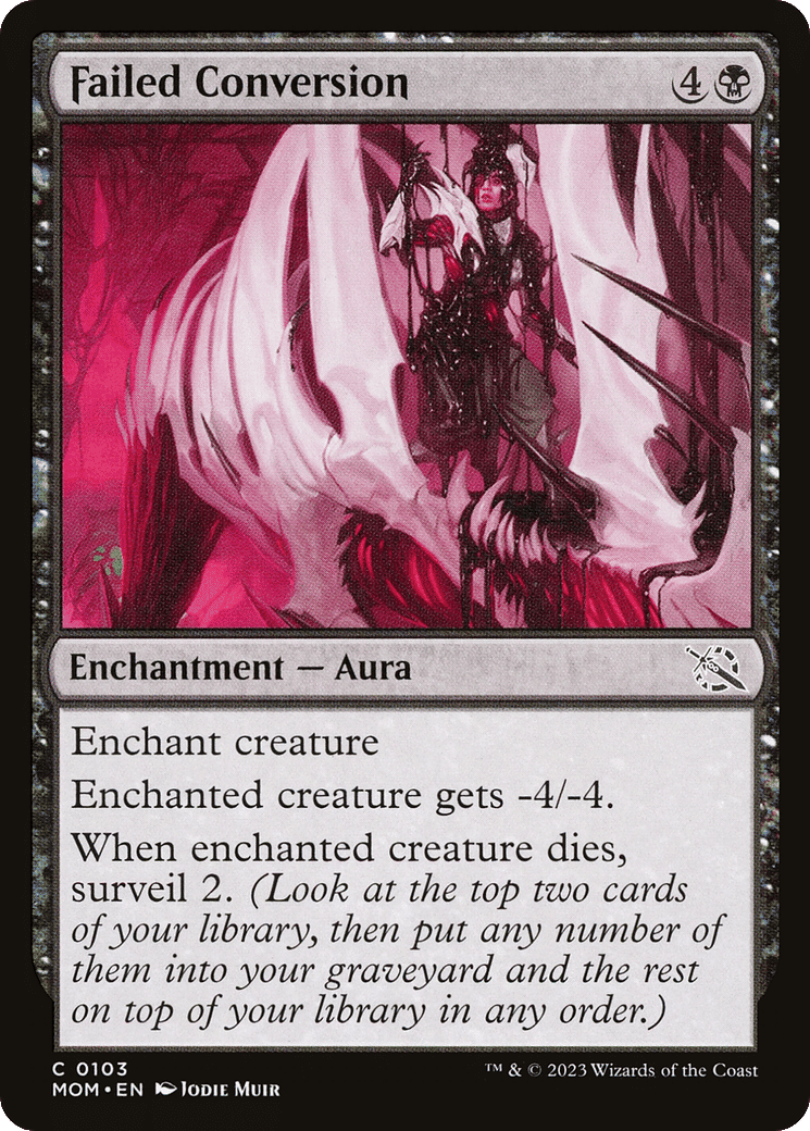 Échec de conversion — March of the Machine — Magic: The Gathering
