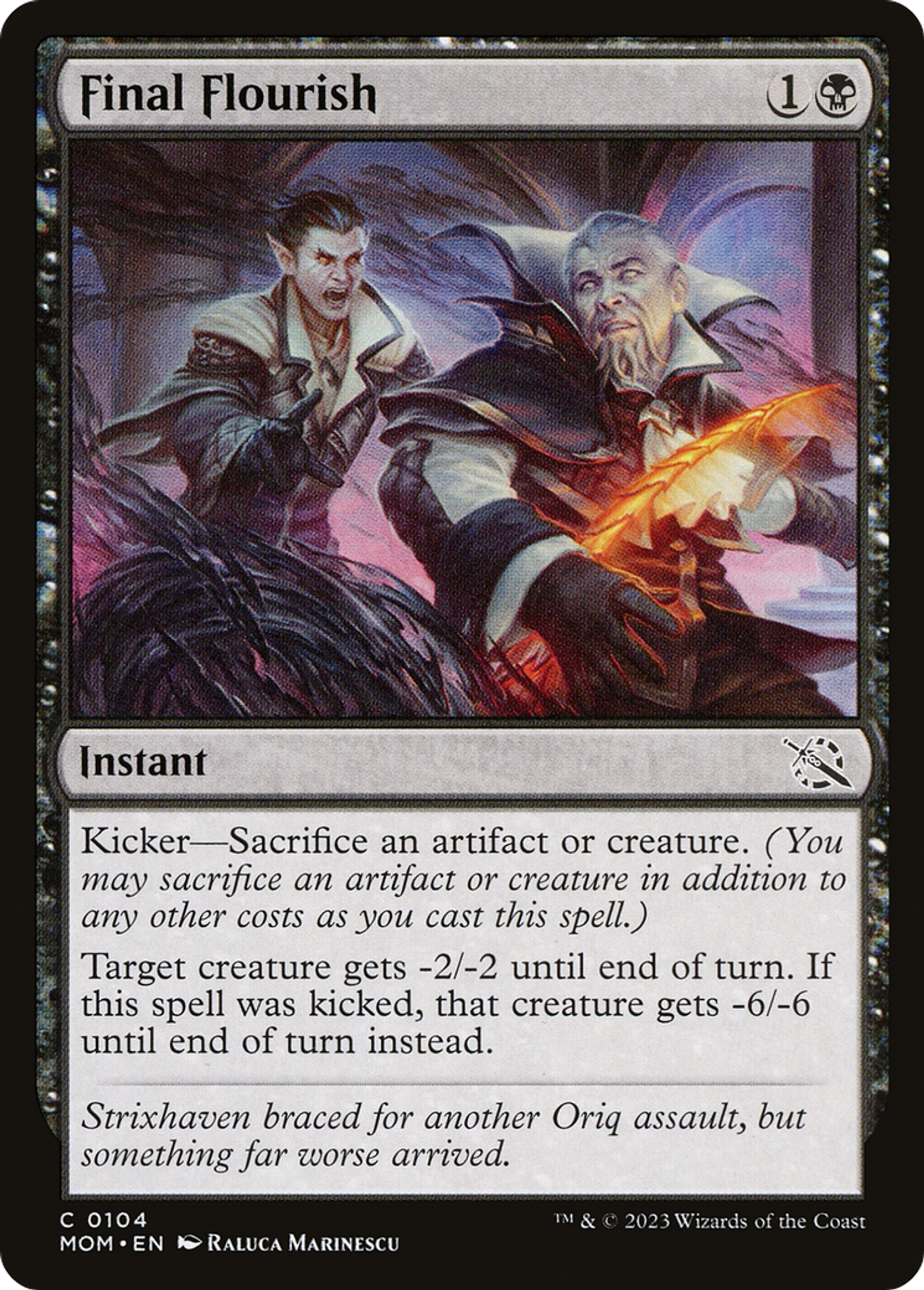 Fioriture finale — March of the Machine — Magic: The Gathering