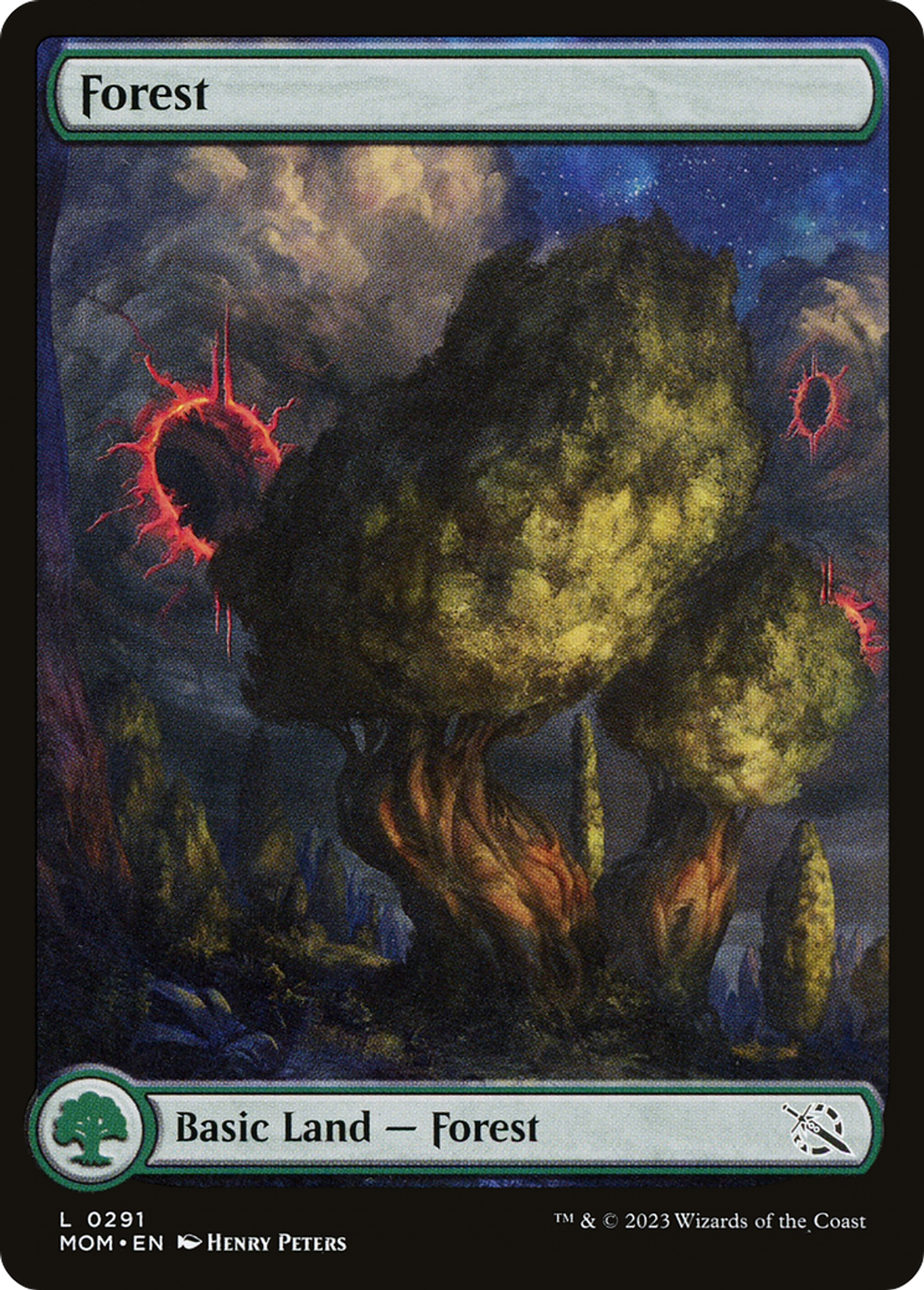 Forêt — March of the Machine — Magic: The Gathering