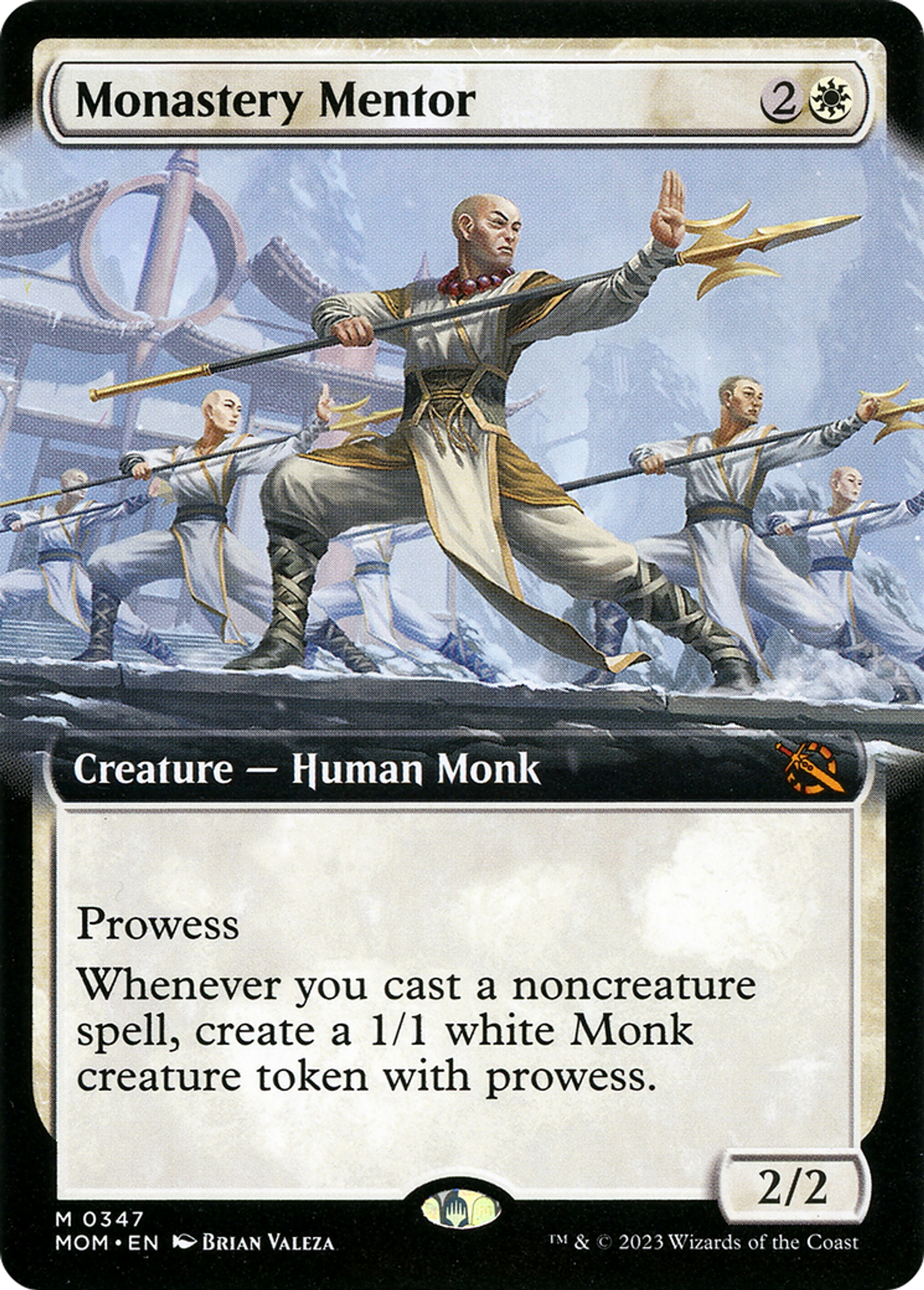 Mentor du monastère — March of the Machine — Magic: The Gathering
