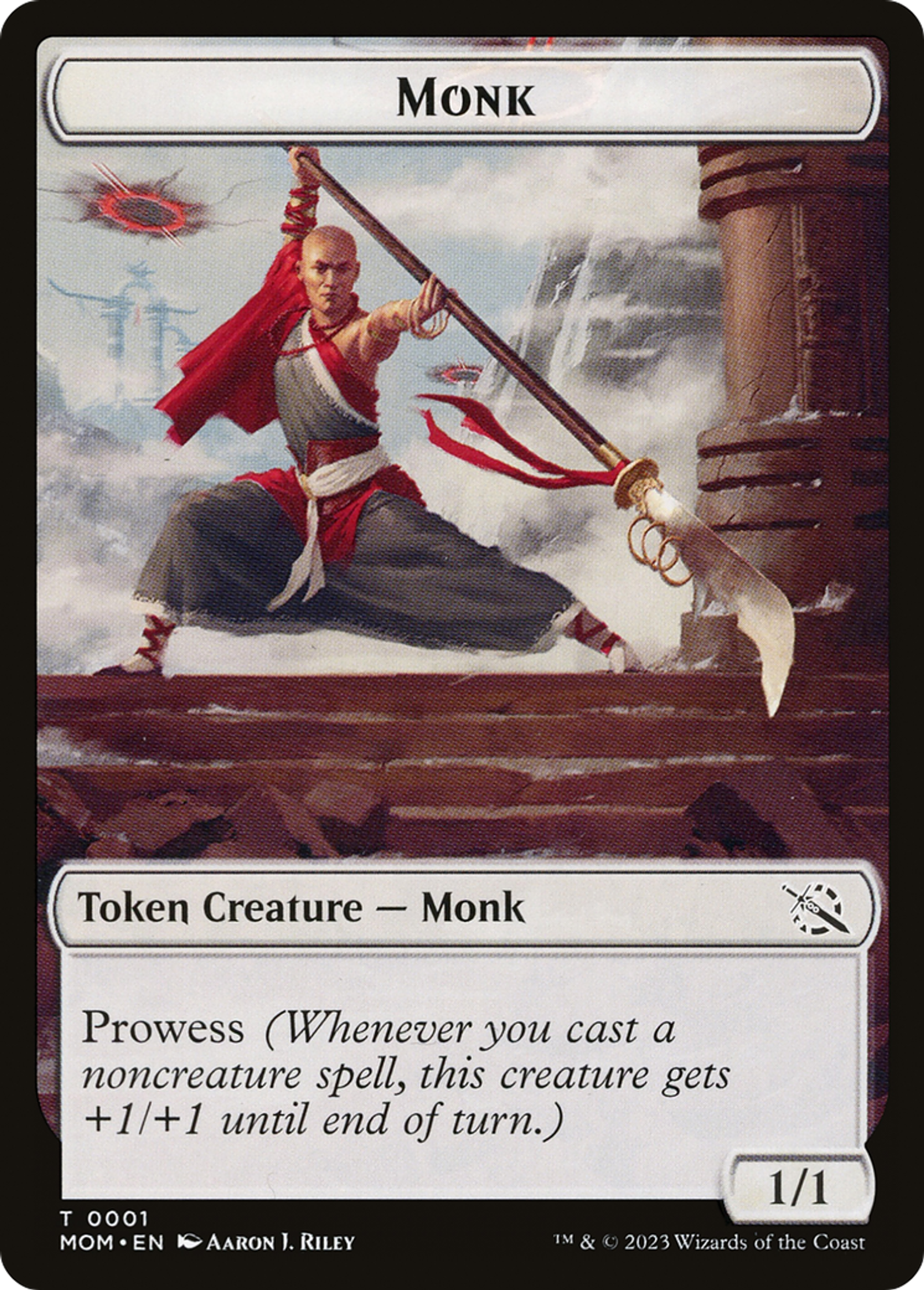 Monk — March of the Machine — Magic: The Gathering