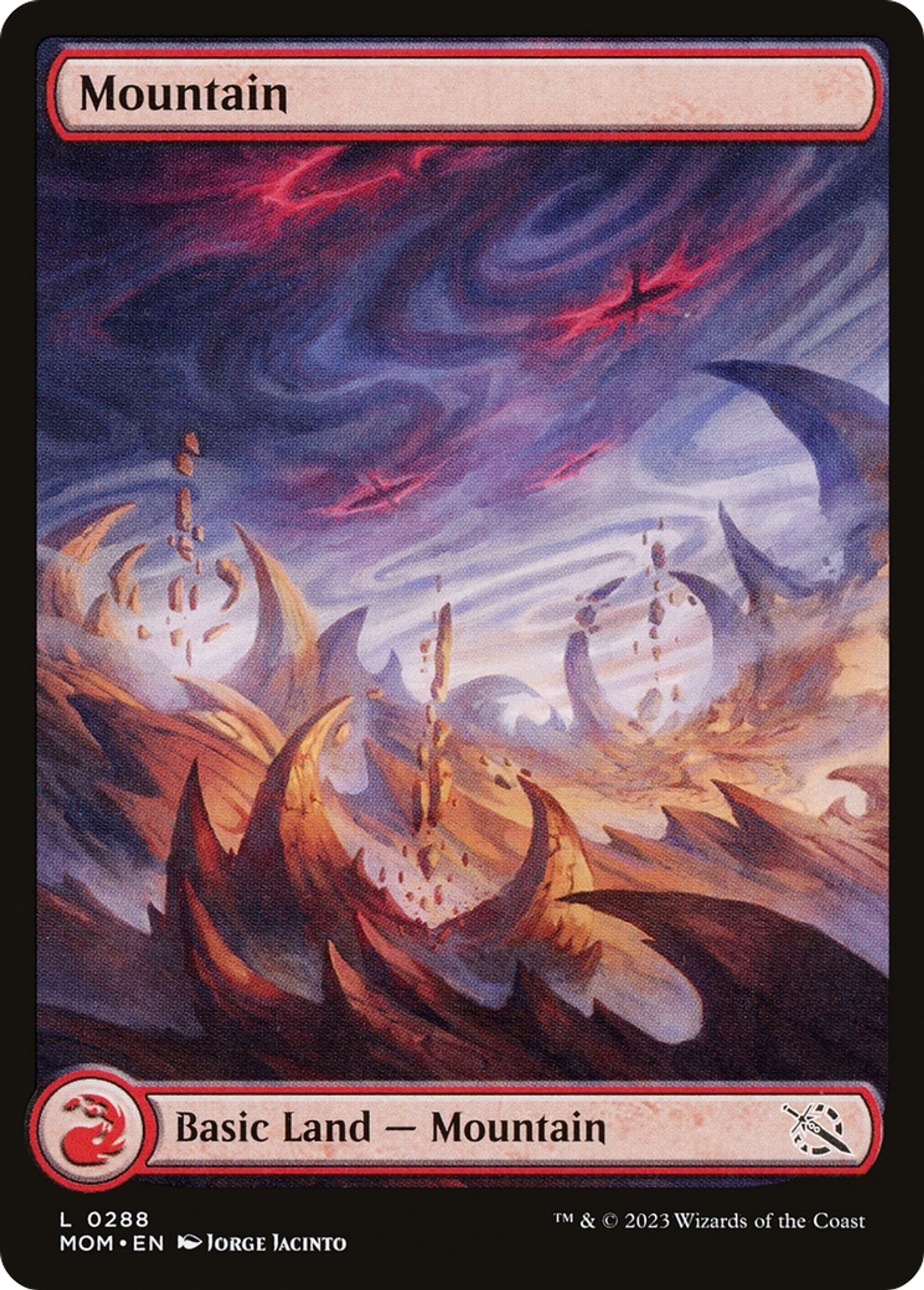 Montagne — March of the Machine — Magic: The Gathering